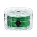 Filo elastico verde da 0,8 mm su bobina in una scatola dispenser in plastica trasparente - Confezione in Scatola (AC3891) / Verde