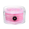 Filo elastico rosa da 0,8 mm su rocchetto in scatola trasparente con uscita - Confezione in Scatola (AC3891) / Rosa