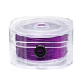 Filo elastico viola da 0,8 mm per gioielli fai da te in scatola di plastica trasparente - Confezione in Scatola (AC3891) / Viola