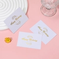 Elegant purple Happy Birthday cards with gold foil lettering and decorative foliage - Pearl White Happy Birthday Theme