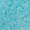 Close-up of sky blue cat eye abacus beads with smooth surface for DIY jewelry making - 100 Pcs/Pack Approx 7.5g / Blue
