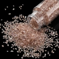 Macro-opname van iriserende champagne glaskristallen voor nageldecoratie en DIY kunst - Bruin / 30ml Fles