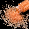 Macro shot of 30g iridescent orange glass gravel pouring for DIY nail art and resin crafts - Orange / 30ml Bottle