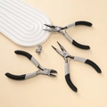 Three-piece jewelry tool set with pliers for handmade beading and professional DIY crafts - 3-Piece Jewelry Pliers Set (Style 03)