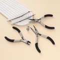 Professional DIY jewelry making tool set with carbon steel pliers, tweezers and jump ring tool - Tool Set with Tweezers and Ring Sizer (Model 05)