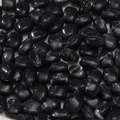 Black marble acrylic beads with white swirl texture for DIY jewelry making - 10 Pieces/Pack (Approx. 10.5g) / Black