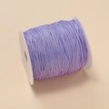 1mm purple nylon cord on white spool for DIY jewelry making and hand weaving - 1mm/260m approx 173g / Purple