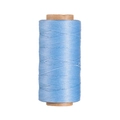 Texture dettagliata del filo cerato blu chiaro da 0,8 mm su rotolo di carta kraft per cucire - Blu Chiaro (Modello 22)