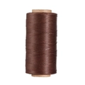 Filo di poliestere cerato marrone scuro da 0,8 mm per cucito pelle e artigianato - Marrone Scuro (Modello 42)