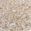 Nahaufnahme von transparenten Acryl-Schmetterlingsperlen mit goldenem Kern für DIY-Handwerk - Schmetterlingsform (05 Stil) / 10er Pack / Transparent Gold Nachzeichnen