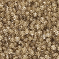 Makro-Detail von goldenen hohlen geometrischen Acrylperlen für die Schmuckherstellung - Hohlkugel-Stil (06) / 10er Pack / Transparent Gold Nachzeichnen
