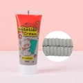Detalle de pegamento crema gris de 50ml con textura 3D para manualidades y fundas de móvil - 1 Pieza / Gris oscuro