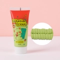 Detalle macro de pegamento de crema de simulación verde 50ml con textura de onda para DIY - 1 Pieza / Verde Hierba