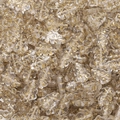 Detailansicht transparenter Acryl-Weihnachtsbaum-Perlen mit goldener Sternfolie für DIY - Weihnachtsbaum-Form Stil (AC3931) / 10er Pack