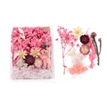 Pink theme dried flower kit for DIY resin, candles and scrapbooking projects - 1 Bag / Pink Style 02