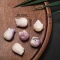 Macro detail of tulip shaped bodhi root beads with 20.5mm length and 1.8mm hole - Style 03 Gradient Tulip (16*20.5mm)