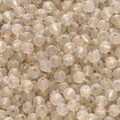 Matte beige Acrylperlen mit goldenem Sternmuster für DIY Schmuck und Zubehör - Sternenmuster Matte Runde Perle (44款) / 10er Pack