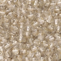 Klare Acrylperlen mit goldenen Sternen für DIY-Schmuck und Bastelarbeiten - Sternenmuster Runde Perle (45款) / 10er Pack