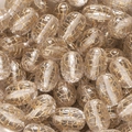 Ovale Acrylperlen mit Goldfolien-Gitterstruktur für DIY-Schmuck und Bastelarbeiten - Ovale Perle mit Rissmuster (48款) / 10er Pack