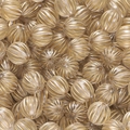 Transparente Acrylperlen mit goldenen Streifenmustern für DIY-Schmuckherstellung - Längsgestreifte Runde Perle (49款) / 10er Pack