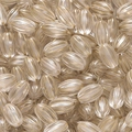 Ovale Acrylperlen mit goldenen Rillen für DIY-Schmuckherstellung und Bastelprojekte - Ovaler Reisperlen-Stil (53款) / 10er Pack