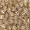 DIY Acrylperlen mit transparenter Basis und edlen goldenen Herz-Spitzenmustern - Goldenes Herz-Spitzenmuster-Stil (55款) / 10er Pack