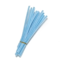 Light blue pipe cleaners for DIY crafts and fuzzy wire art for handmade hair bands - 30cm / Blue