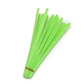 Bright green high-density chenille stems for DIY kids craft materials and hairbands - 30cm / Light Green