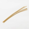Primer plano de hilos de resorte bañados en oro 18K para joyería y bordado DIY - Resorte de Memoria Oro 18K Retención de Color / 0.2*20cm (Set de 4)