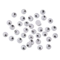 Vista detallada de ojos móviles adhesivos para manualidades creativas y muñecos DIY - Aprox. 5 mm