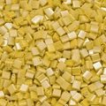 Macro shot of bright yellow rectangular dual-hole glass beads for DIY jewelry making - Large (100 Pieces/Pack) / Yellow