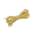 Cordon élastique en nylon jaune crème 2mm pour bijoux DIY et accessoires de cheveux - 2mm 2 Mètres / Light jaune