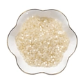 Macaron cream white 2mm tubular glass beads for DIY handmade jewelry crafts - 3mm (1mm Hole) / Approx 300 Pieces / Beige