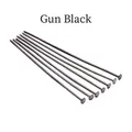 Μεταλλικές καρφίτσες T-pin σε χρώμα gun black για κατασκευή χειροποίητων κοσμημάτων - 26mm (200 Τεμάχια/Πακέτο) / Μαύρο όπλο