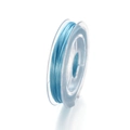 Light blue 0.8mm crystal elastic string on a spool for DIY jewelry making - Sky Blue