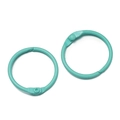Anneau de reliure en métal vert menthe de 30mm avec charnière pour bricolage - Vert Lac