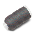 Detailansicht der 1,2mm rot-grün-blau geflochtenen Baumwollschnur auf weißer Spule - 10m/Packung (ca. 9g) / Rot Grün Blau Gemischt(M12)