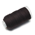 Detail von 1,2mm dunkelbrauner Baumwollkordel Spule für DIY Schmuckherstellung - 10m/Packung (ca. 9g) / Dunkelbrauner Stil(M18)