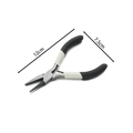 Alicates de punta larga profesional de 5 pulgadas con mango antideslizante para joyería - 1 Pieza / Alicates de punta redonda unilateral