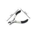 Alicate de corte diagonal de 5 pulgadas con longitud de 11 cm y mango antideslizante - 1 Pieza / Alicates de corte diagonal