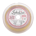 Pale gold 100m soft stainless steel beading wire roll 0.3mm 7-strand for DIY jewelry - 0.3mm Gold