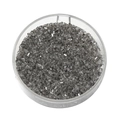 Dettaglio di perle in vetro cristallo grigio sfaccettato da 2 mm per gioielli - Vetro Trasparente - Grigio
