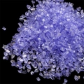 Irregular light purple glass crushed stone for DIY crafts and decorative filler - 20g/Pack / Blue and Purple