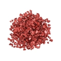 Macro de pierres en verre rouge foncé pour loisirs créatifs et décors miniatures - Rouge Clair