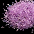 Irregular lavender AB iridescent glass crushed stones for DIY crafts and nail art decor - Purple