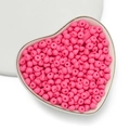 Perline acriliche rosa a goccia imitazione perla per gioielli fai da te e catene - 100 Pezzi/Confezione / Rosa Rossa