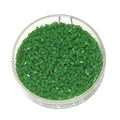 Perline a triangolo in vetro verde erba da 2mm in contenitore tondo per gioielli fai da te - Lucentezza Porcellana - Verde Scuro