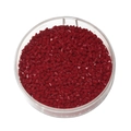 Perline di vetro triangolari rosso rubino 2mm sfaccettate per gioielli fai-da-te - Lucentezza Porcellana - Rosso