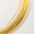 DIY 14K gold filled copper wire for jewelry making with high luster and smooth finish - 0.4mm Copper Wire / 18K Color-preserving Genuine Gold