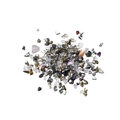 Makroansicht von irisierendem unregelmäßigem Glasbruch für Nailart und DIY-Handwerk - 20g/Packung / Schwarz Serie 2